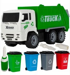 Atkritumu vedējs ar šķirošanas konteineriem cena un informācija | Rotaļlietas zēniem | 220.lv