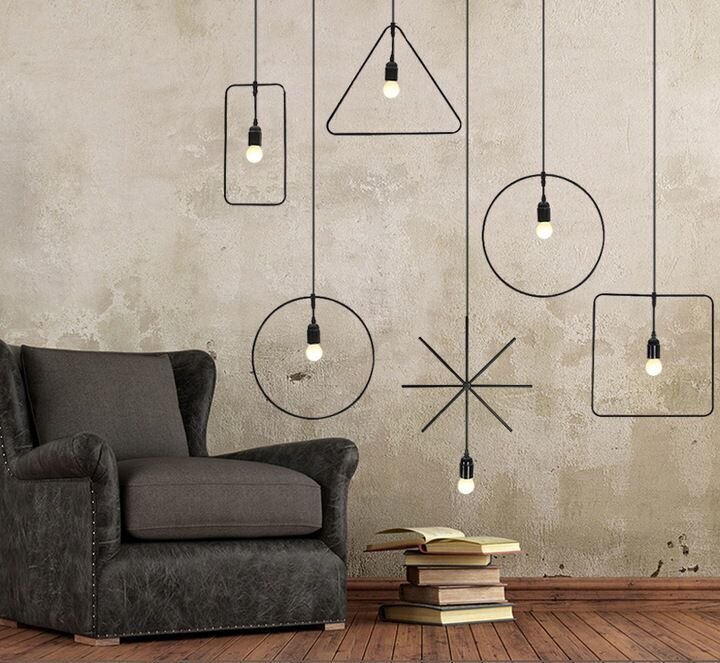 Piekaramā lampa Geometric Star cena un informācija | Piekaramās lampas | 220.lv