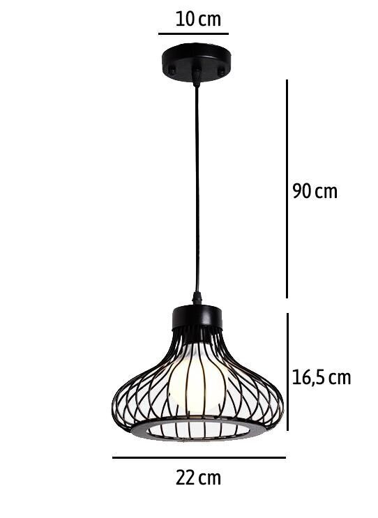 Piekaramā lampa Loft Tulip cena un informācija | Lustras | 220.lv