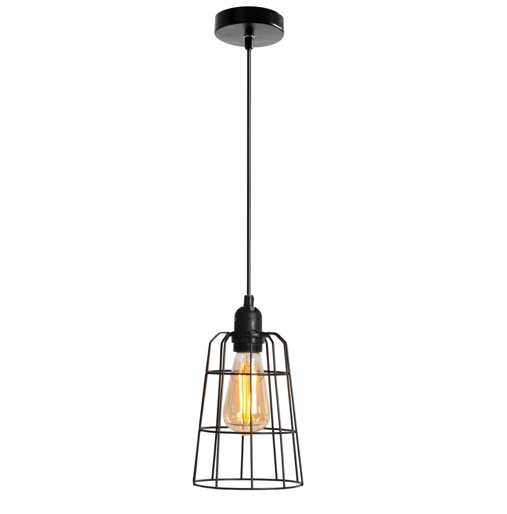 Piekaramā lampa Loft Cage cena un informācija | Lustras | 220.lv