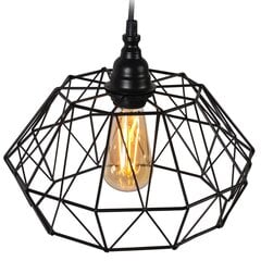 Piekaramā lampa Loft Basket цена и информация | Настенный/подвесной светильник Eye Spot 11 BL, чёрный | 220.lv