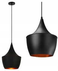 Piekaramā lampa Costa A, Black cena un informācija | Lustras | 220.lv