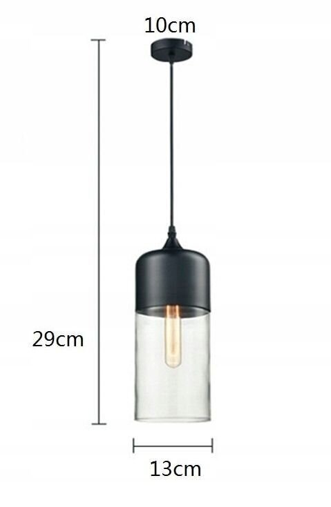 Piekaramā lampa Zenit B, Black cena un informācija | Piekaramās lampas | 220.lv