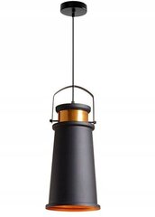 Piekaramā lampa Asti A, Black/Gold cena un informācija | Lustras | 220.lv