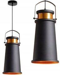 Piekaramā lampa Asti A, Black/Gold cena un informācija | Lustras | 220.lv