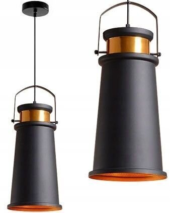 Piekaramā lampa Asti A, Black/Gold cena un informācija | Piekaramās lampas | 220.lv