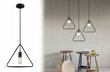 Piekaramā lampa Geometric Triangle cena un informācija | Piekaramās lampas | 220.lv