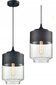 Piekaramā lampa Zenit C, Black цена и информация | Lustras | 220.lv