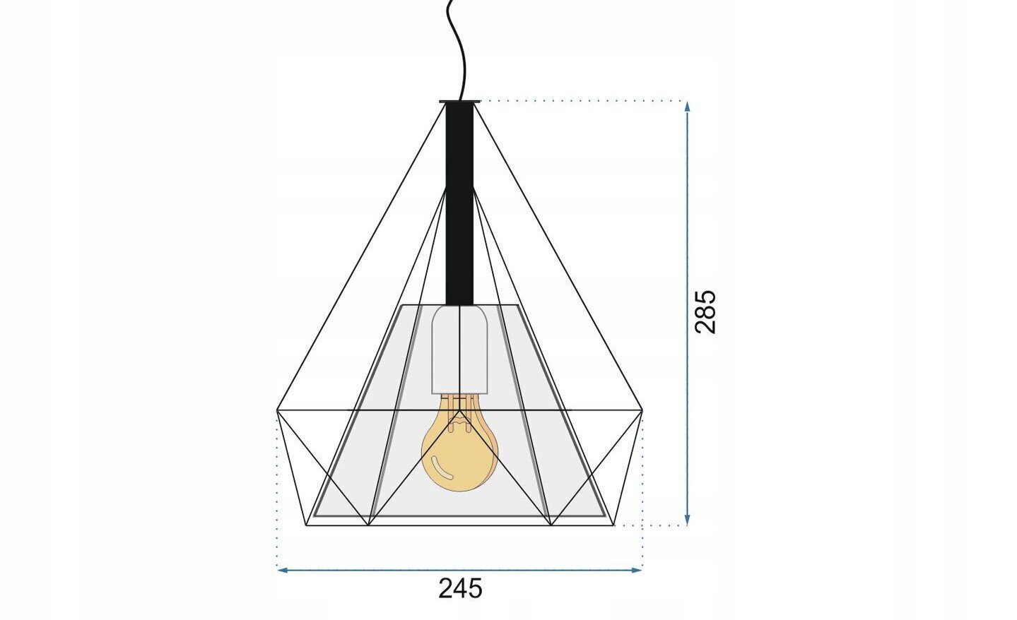 Piekaramā lampa Bello 3 cena un informācija | Piekaramās lampas | 220.lv