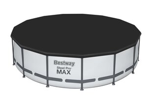 Rāmja baseins Bestway Steel Pro Max 457 cm x 122 cm 56438, ar filtru цена и информация | Бассейны | 220.lv