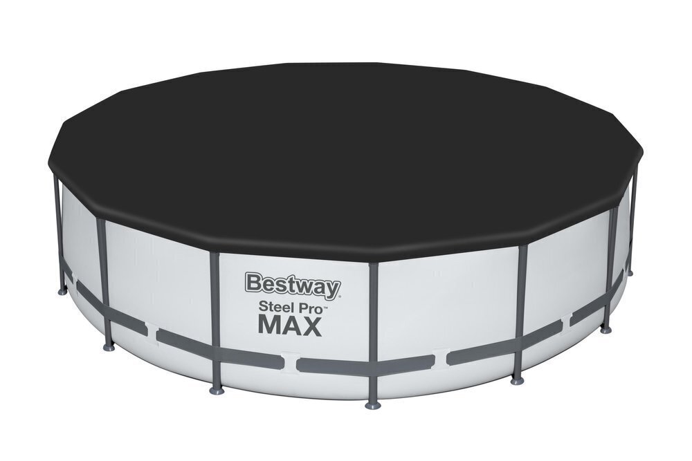 Rāmja baseins Bestway Steel Pro Max 457 cm x 122 cm 56438, ar filtru cena un informācija | Baseini | 220.lv