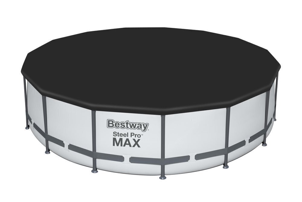 Rāmja baseins Bestway Steel Pro Max 457 cm x 122 cm 56438, ar filtru цена и информация | Baseini | 220.lv