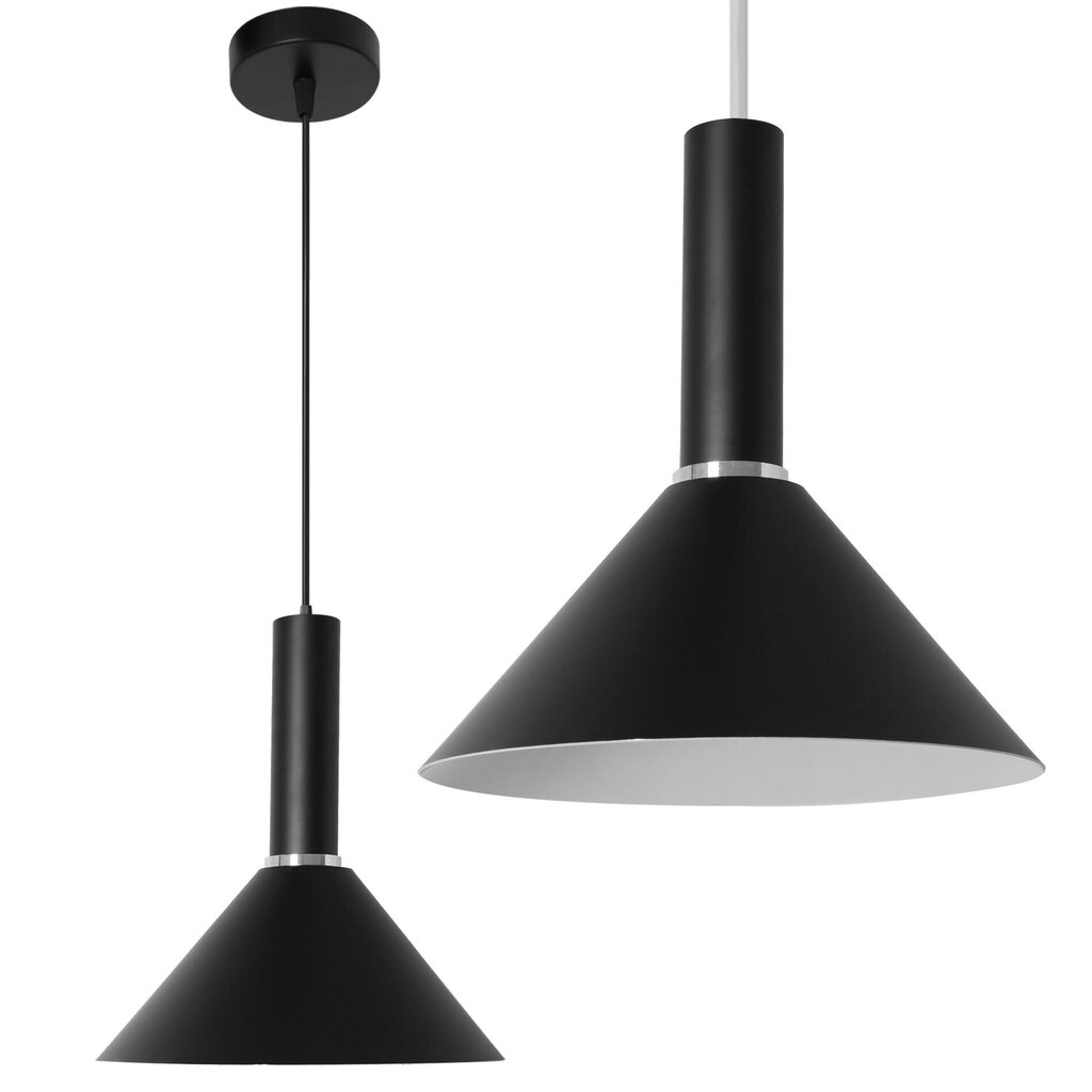 Piekaramā lampa Osti D, Black цена и информация | Piekaramās lampas | 220.lv