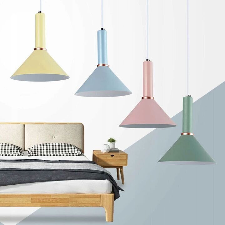 Piekaramā lampa Osti D, Coral pink cena un informācija | Lustras | 220.lv