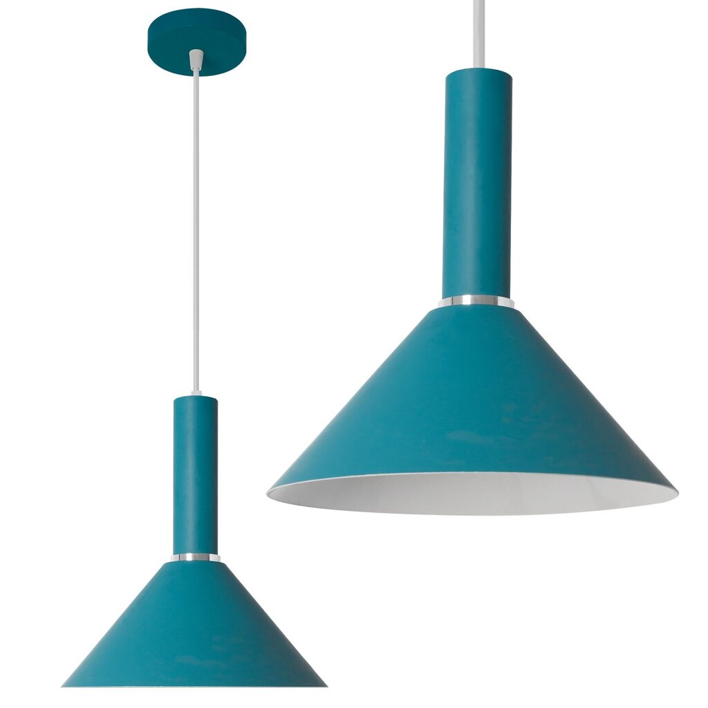 Piekaramā lampa Osti D, Blue-green cena un informācija | Lustras | 220.lv