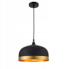 Piekaramā lampa Fox A, Black/gold цена и информация | Люстры | 220.lv