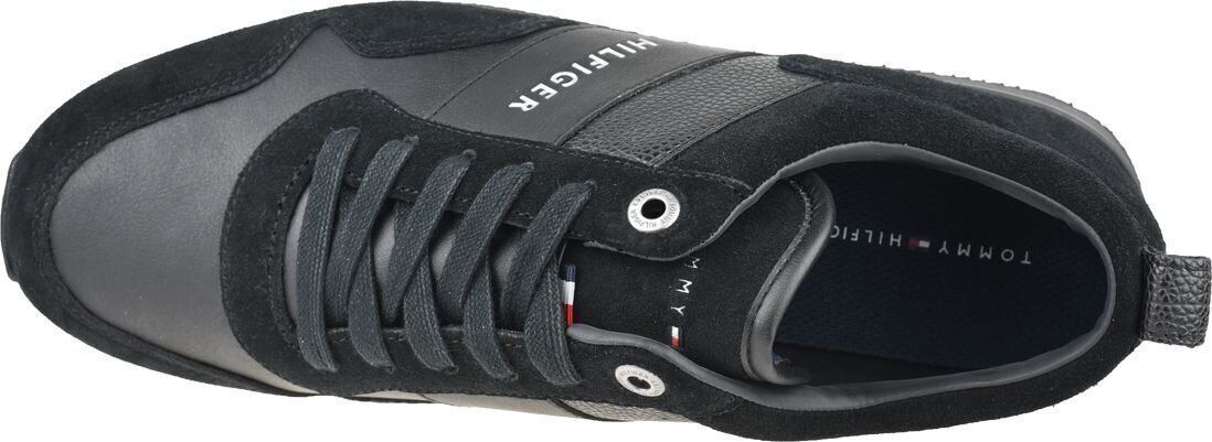 Sporta apavi vīriešiem Tommy Hilfiger Maxwell 11C1 M FM0FM00924 990, melni цена и информация | Sporta apavi vīriešiem | 220.lv