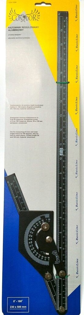 Plastmasas transportieris Drel, 230 x 500 mm cena un informācija | Rokas instrumenti | 220.lv
