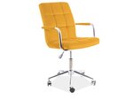 Biroja krēsls Signal Meble Q-022, dzeltens