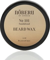 Воск для бороды No 101 Beard Wax Sandalwood, 50мл цена и информация | Косметика и средства для бритья | 220.lv