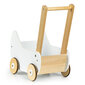 Koka leļļu ratiņi / staigulīši ECOTOYS cena un informācija | Rotaļlietas zīdaiņiem | 220.lv