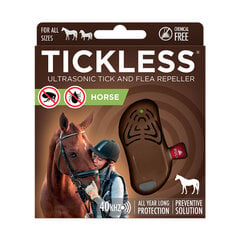 TickLess Horse zirgu ultraskaņas kulons pret ērcēm un blusām cena un informācija | Preces lauksaimniecības dzīvniekiem | 220.lv
