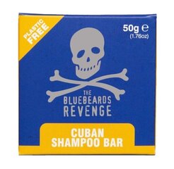 Твердый шампунь для мужчин The Bluebeards Revenge Cuban Solid Shampoo Bar, 50 г цена и информация | Шампуни | 220.lv