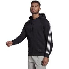 Джемпер Adidas M Fi Fz Hood Black цена и информация | Мужские толстовки | 220.lv