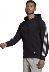 Джемпер Adidas M Fi Fz Hood Black цена и информация | Мужские толстовки | 220.lv