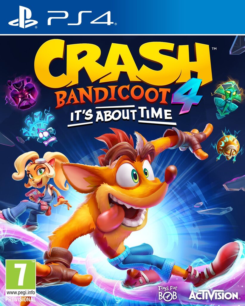 Crash Bandicoot 4: It’s About Time (PS4) цена и информация | Datorspēles | 220.lv