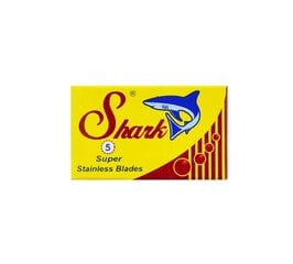 Обоюдоострые лезвия для бритья Shark Double Edged Blades, 5 шт. цена и информация | Косметика и средства для бритья | 220.lv