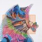 Dimantu mozaīkas komplekts "Krāsains kaķis" цена и информация | Dimantu mozaīkas | 220.lv