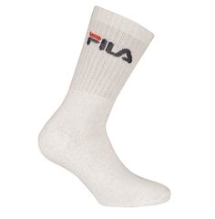Высокие носки FILA F9505, белые, 3 пары цена и информация | Женские носки | 220.lv