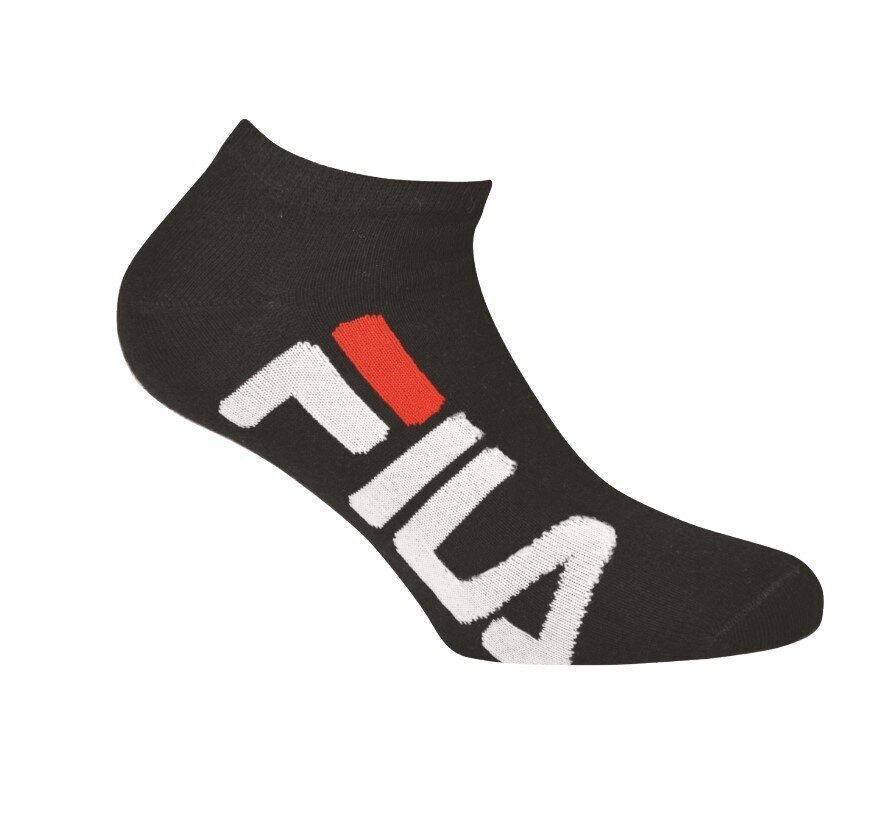 Īsas unisex zeķes FILA F9199 melnas, 2 pāri cena un informācija | Vīriešu zeķes | 220.lv