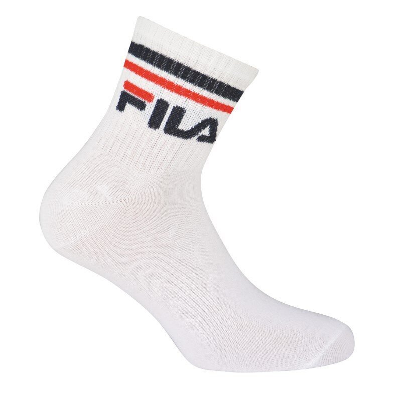 Sporta unisex zeķes FILA F9398 baltas, 3 pāri цена и информация | Vīriešu zeķes | 220.lv