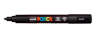 Маркер UNI Posca PC-5M, чёрный (24) цена и информация | Письменные принадлежности | 220.lv