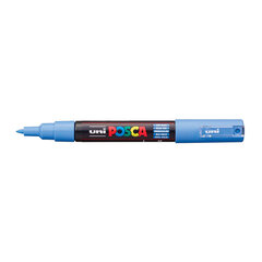 Маркер UNI Posca PC-1M, небесно-голубой цвет (48) цена и информация | Письменные принадлежности | 220.lv