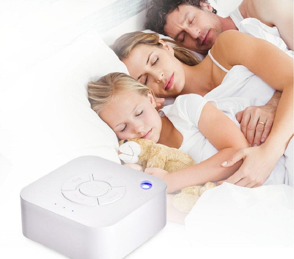 Baltā trokšņa ierīce gulēšanai un atpūtai zīdaiņiem un pieaugušajiem, kvadrāts цена и информация | Medicīniskā aprūpe | 220.lv