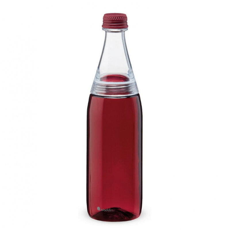 Pudele Fresco Twist Go Water Bottle 0,7L bordo sarkana цена и информация | Ūdens pudeles | 220.lv