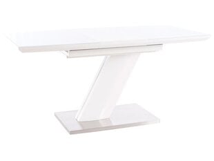 Paplašināms galds Signal Meble Toronto, balts cena un informācija | Virtuves galdi, ēdamgaldi | 220.lv