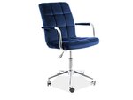 Biroja krēsls Signal Meble Q-022, zils