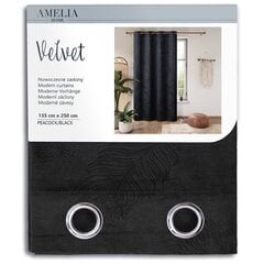 AmeliaHome aizkars Velvet цена и информация | Шторы, занавески | 220.lv