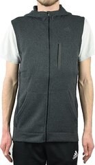 Veste vīriešiem Adidas Ultra Fleece Vest M AP8166, pelēka цена и информация | Мужские жилетки | 220.lv