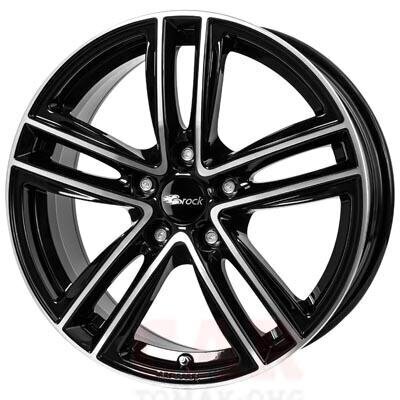 Rc-design diski Rc27 Schwarz front poliert 7.0R17 5X112/49 66.7 цена и информация | Lietie diski | 220.lv