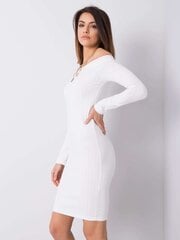 RUE PARIS Balta svītraina kleita White M cena un informācija | Kleitas | 220.lv