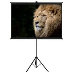 vidaXL projekcijas ekrāns ar statīvu, 57", 1:1 cena un informācija | Ekrāni projektoriem | 220.lv
