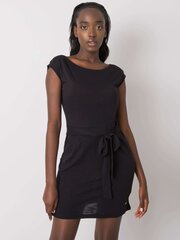 Черное платье с галстуком цена и информация | Платья | 220.lv