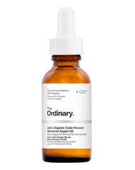 Auksti spiesta Marokas argana eļļa The Ordinary 100% Organic 30 ml цена и информация | Сыворотки для лица, масла | 220.lv