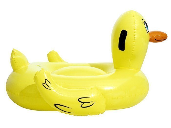 Piepūšamā gulta-plosts Bestway Duck Rider, 135 x 91 cm cena un informācija | Piepūšamās rotaļlietas un pludmales preces | 220.lv