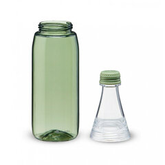 Pudele Fresco Twist Go Water Bottle 0,7L pelēcīgi zaļa cena un informācija | Ūdens pudeles | 220.lv